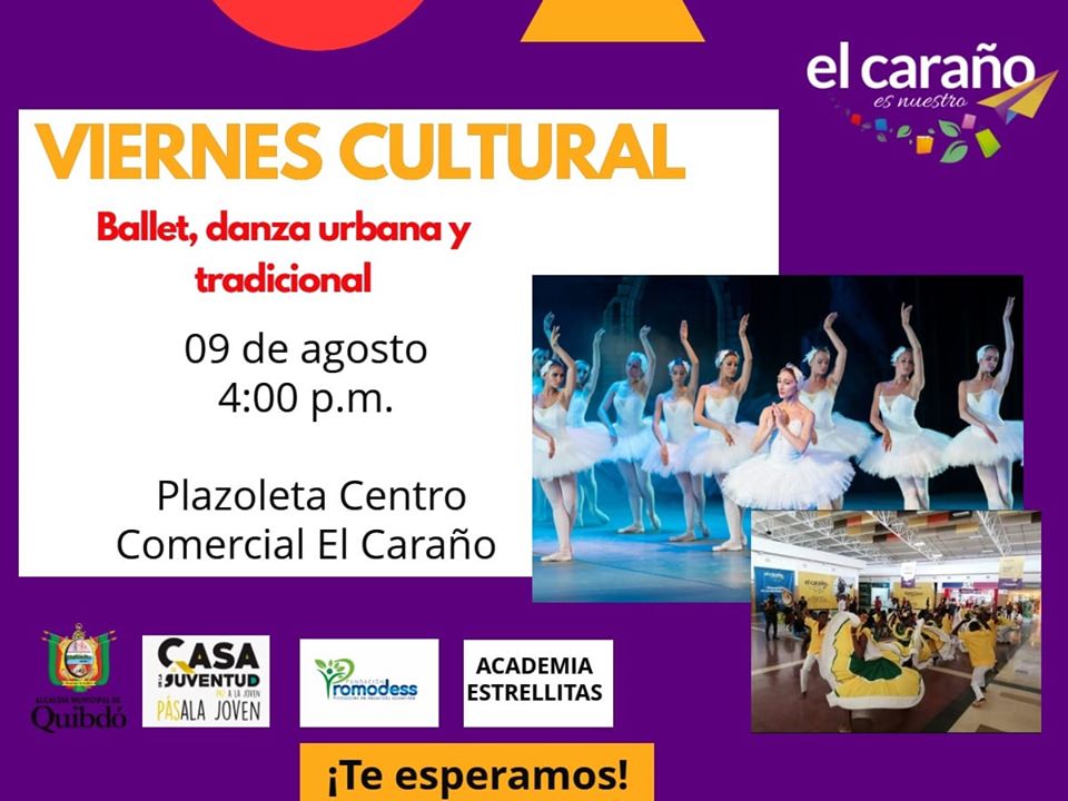 ¡Imperdible Viernes Cultural!